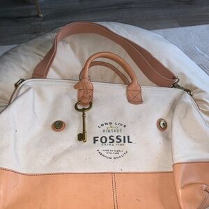 Fossil Satchel Overnight Bag